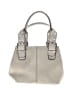 Tignanello 100% Leather Metallic Gray Leather Shoulder Bag One size - photo 3
