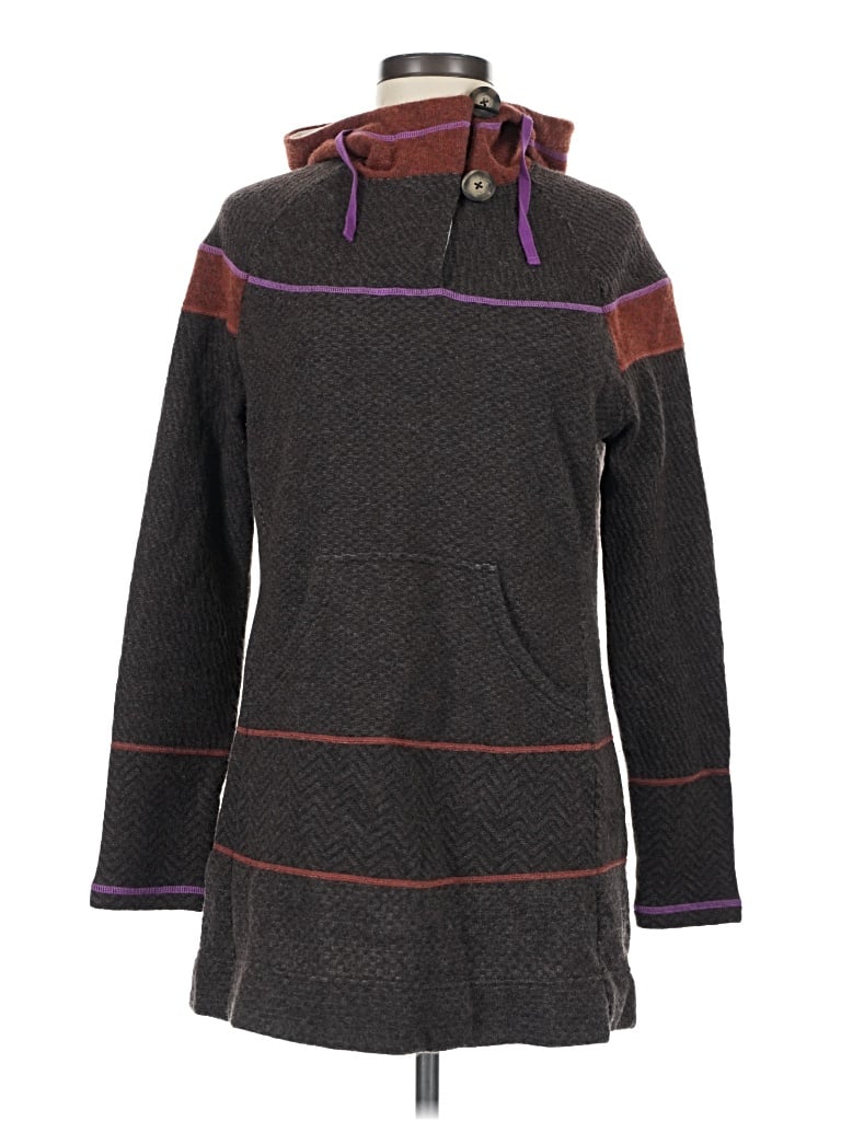 Pre-owned Prana Pullover Sweater In Gray