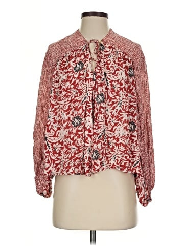 Free People Long Sleeve Blouse (view 1)