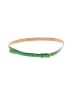 J.Crew 100% Leather Green Leather Belt Size S - photo 1