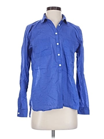 Ann Taylor LOFT Long Sleeve Button-Down Shirt (view 1)