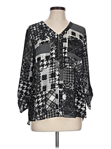 Cato 3/4 Sleeve Blouse (view 1)