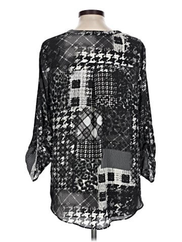 Cato 3/4 Sleeve Blouse (view 2)