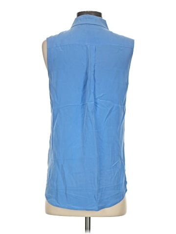 Equipment Sleeveless Button-Down Shirt (view 2)