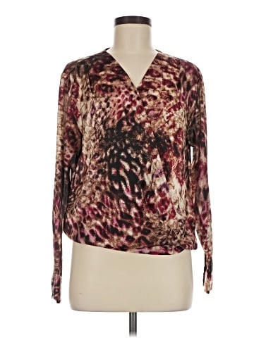 Anne Klein Long Sleeve Blouse (view 1)