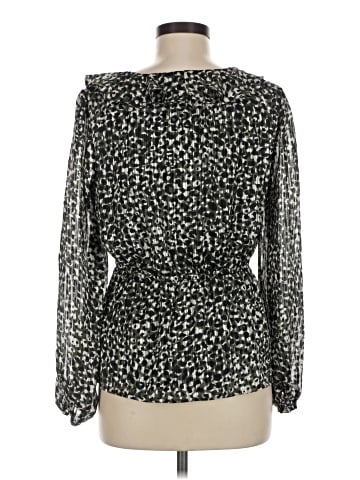 Skies Are Blue Long Sleeve Blouse (view 2)