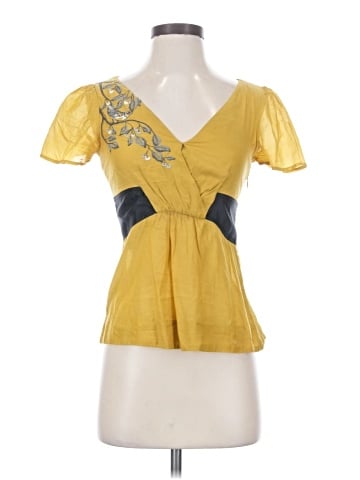 Floreat Short Sleeve Blouse (view 1)