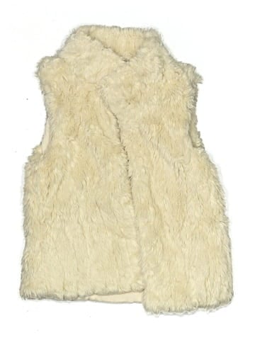 Zara Faux Fur Vest (view 1)