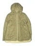 Lands' End 100% Polyester Checkered-gingham Yellow Snow Jacket Size 14 - 16 - photo 1
