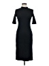 Zara Basic Solid Black Cocktail Dress Size M - photo 1