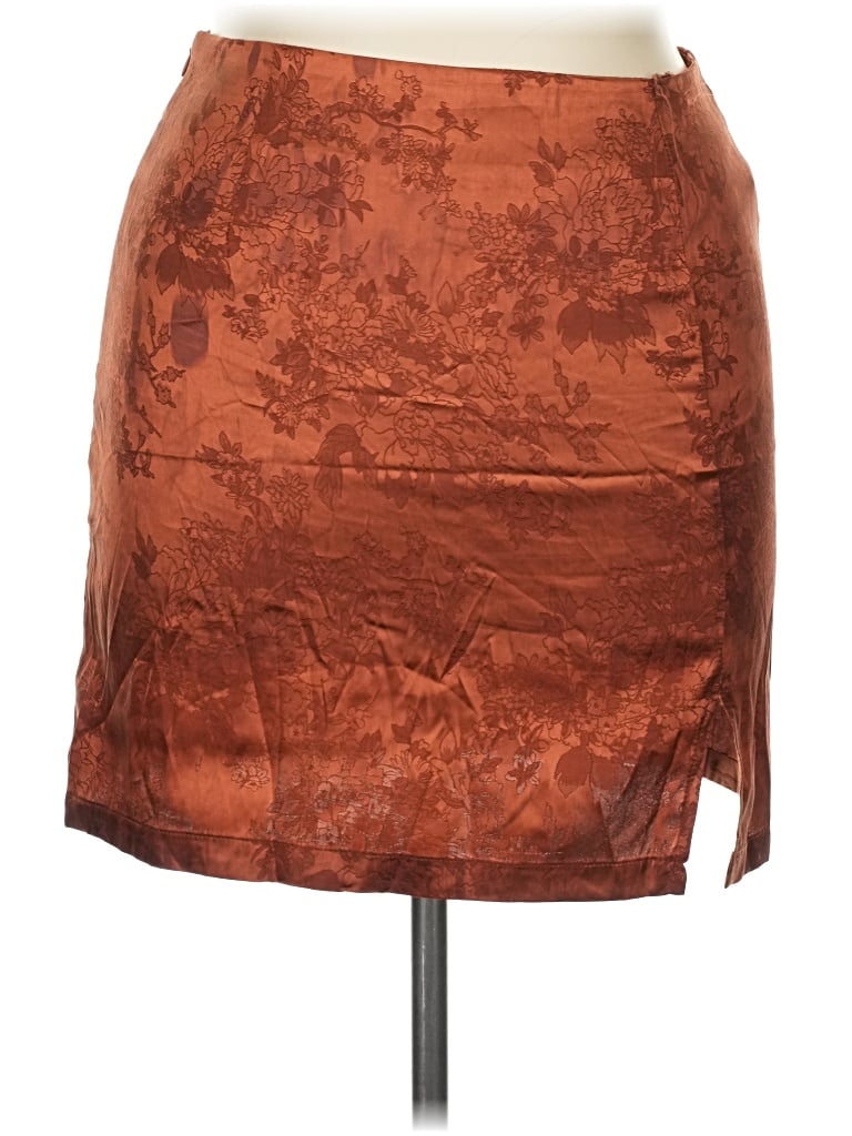 Pre-owned Lyaner Casual Skirt In Brown