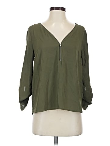 Timing 3/4 Sleeve Blouse (view 1)