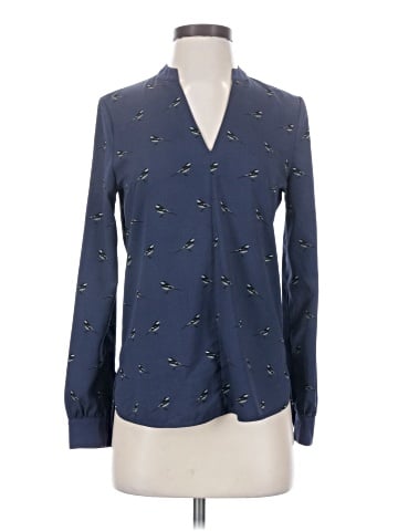 Banana Republic Factory Store Long Sleeve Blouse (view 1)