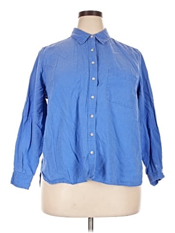 Universal Thread Long Sleeve Polo (view 1)