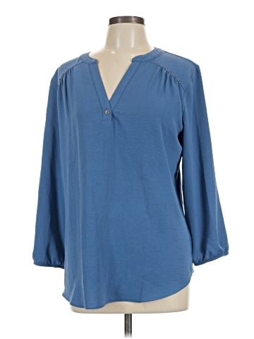 Fortune + Ivy 3/4 Sleeve Blouse (view 1)