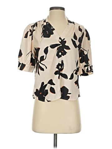 T Tahari Short Sleeve Blouse (view 1)