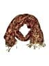 Unbranded Paisley Burgundy Scarf One size - photo 1