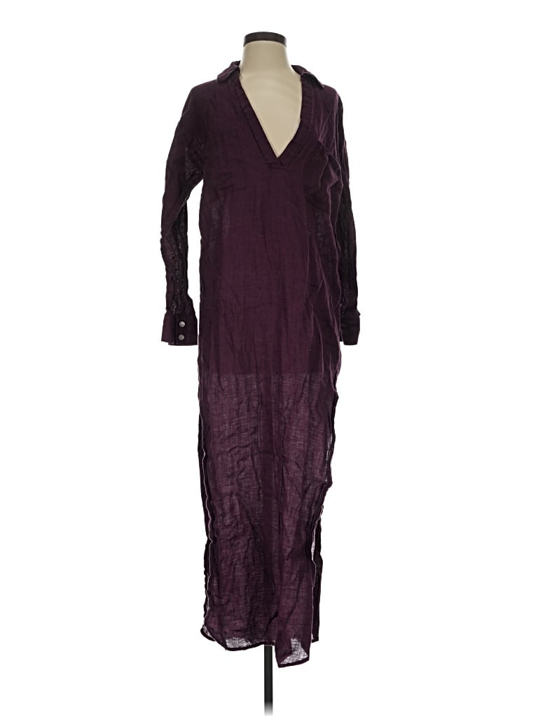 Pre-owned L*space Casual Dress In Burgundy