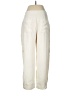 Club Monaco 100% Polyester Ivory Cargo Pants Size 6 - photo 2