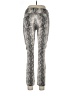 Cache Animal Print Silver Casual Pants Size 10 - photo 2