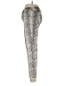 Cache Animal Print Silver Casual Pants Size 10 - photo 5