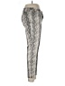 Cache Animal Print Silver Casual Pants Size 10 - photo 4