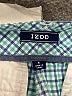 IZOD Checkered-gingham Blue Shorts Size 6 - photo 3