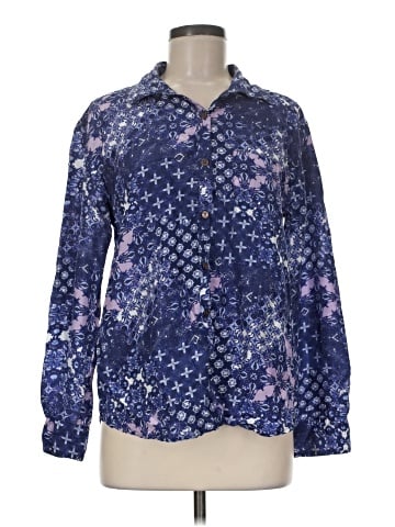Garnet Hill Long Sleeve Blouse (view 1)
