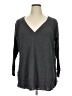Suzanne Betro Gray Pullover Sweater Size 1X - photo 1