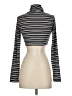 Motel Silver Long Sleeve Turtleneck Size XS - photo 2
