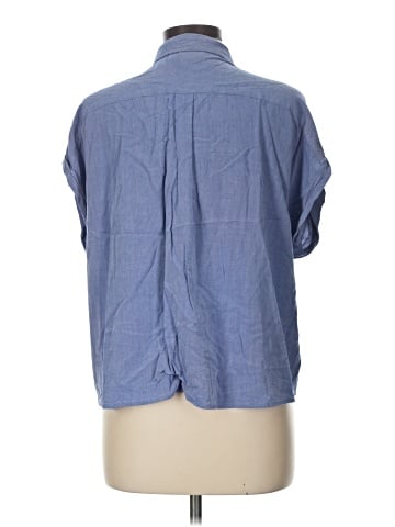 Banana Republic Factory Store Short Sleeve Blouse (view 2)