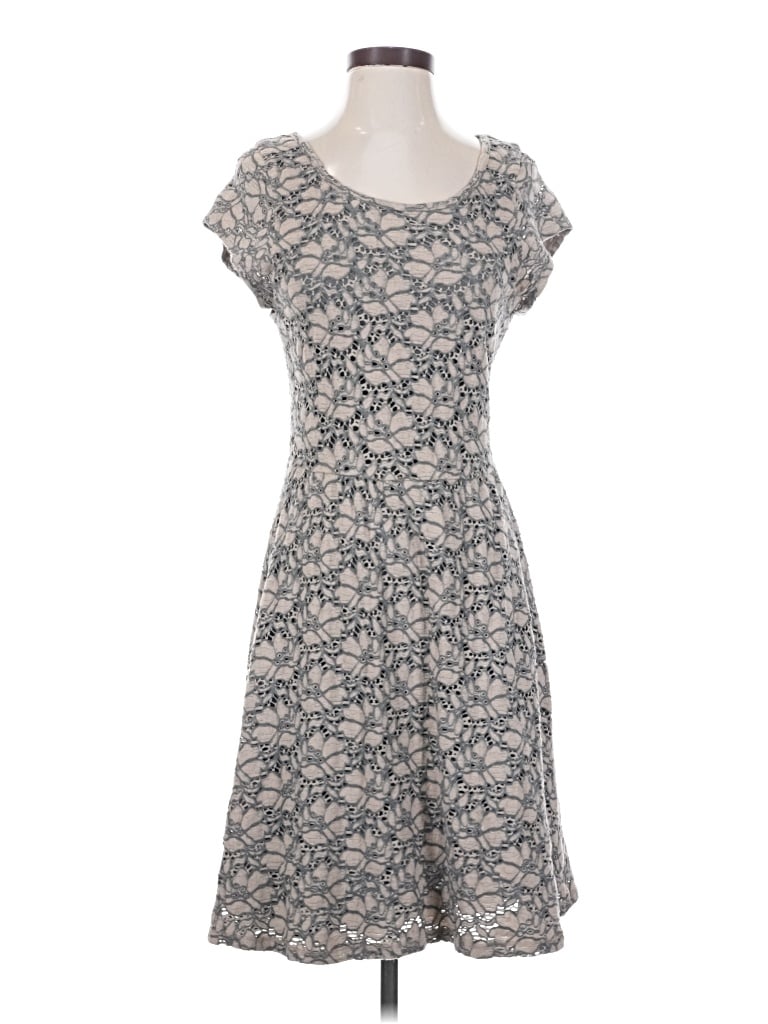 Pre-owned Deletta Casual Dress In Gray