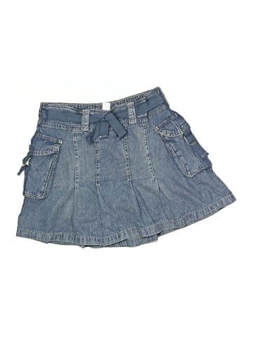 Justice Denim Skirt (view 1)
