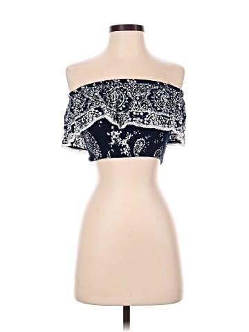 Aqua Sleeveless Top (view 1)