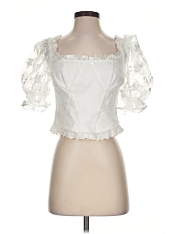 For Love & Lemons Short Sleeve Blouse (view 1)
