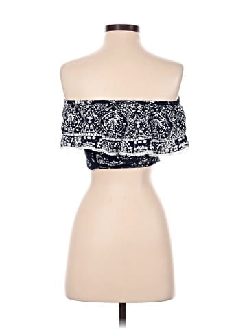Aqua Sleeveless Top (view 2)