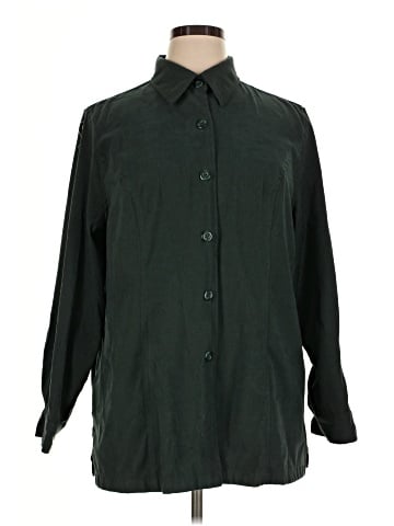 Cherokee 3/4 Sleeve Button-Down Shirt (view 1)