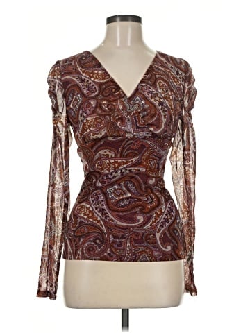 INC International Concepts Long Sleeve Blouse (view 1)