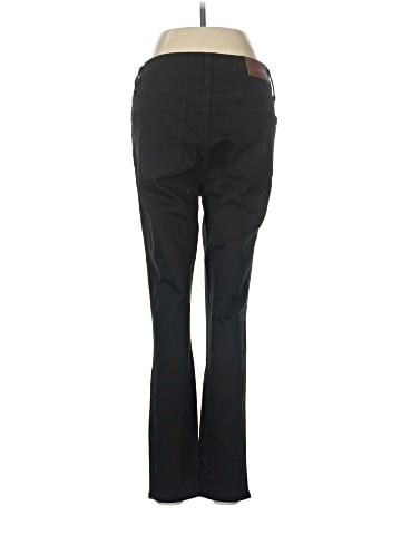 Madewell 9" Mid-Rise Skinny Jeans in ISKO Stay Black&trade; (view 2)