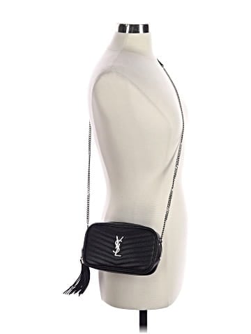 Saint Laurent Leather Crossbody Bag (view 2)