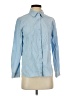 Unbranded Blue Long Sleeve Button-Down Shirt Size S - photo 1