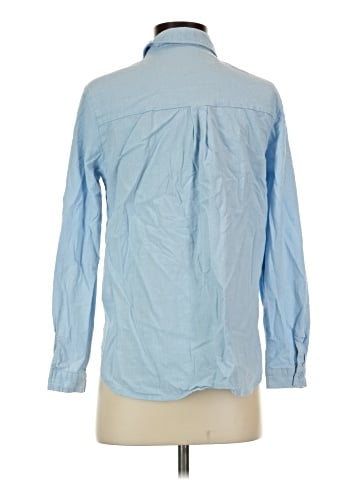 Unbranded Long Sleeve Button-Down Shirt (view 2)