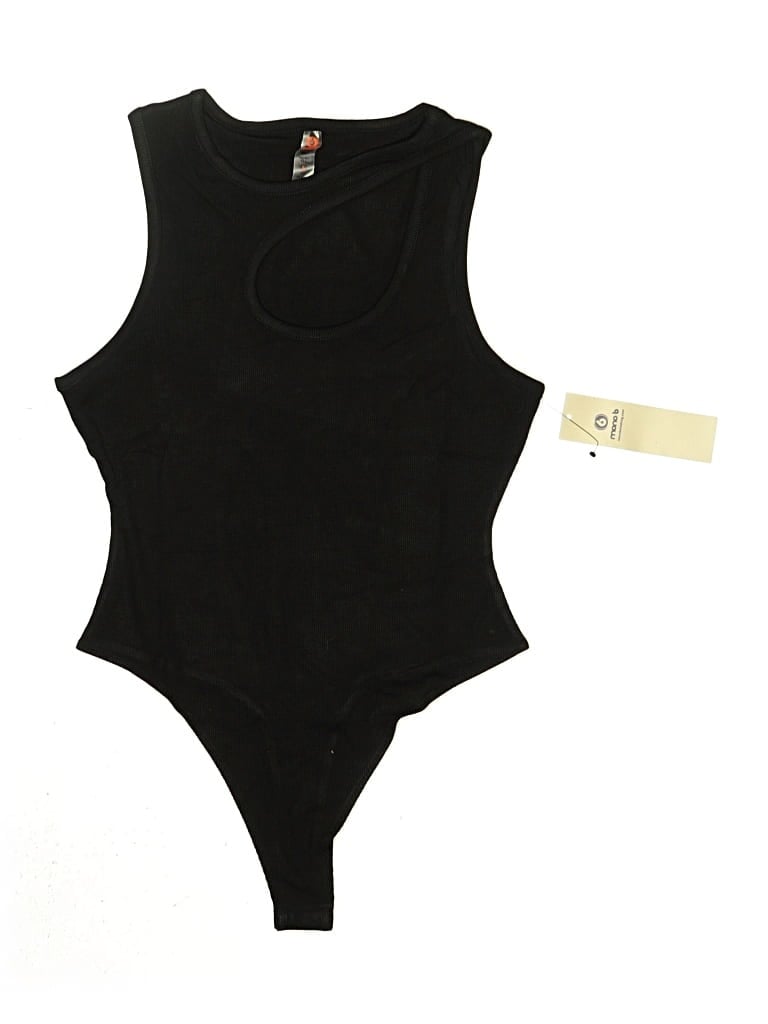 Pre-owned Mono B Bodysuit In Black