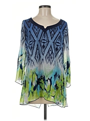 Picadilly Fashions 3/4 Sleeve Blouse (view 1)