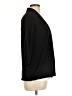 August Silk Black Cardigan Size L - photo 4