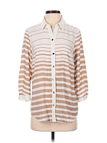 Susan Graver 3/4 Sleeve Blouse (view 1)