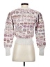 LoveShackFancy Floral White Ivory Pullover Sweater Size XS - photo 2