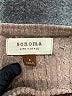SONOMA life + style 100% Cotton Gray Pullover Sweater Size S - photo 7