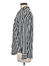 Olive and Oak 100% Polyester Stripes Black Long Sleeve Blouse Size M - photo 5
