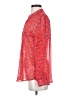 Kut from the Kloth 100% Polyester Red Long Sleeve Blouse Size S - photo 5